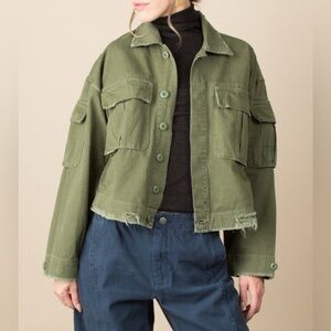 GRLFRND Green Jacket